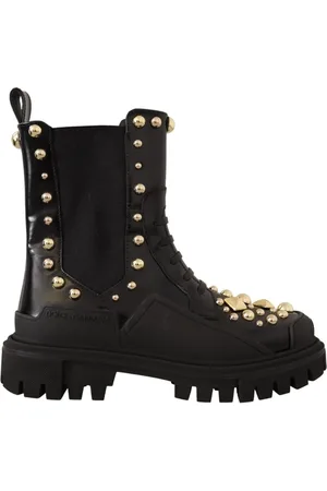 Dolce & Gabbana Dames, Schoenen, Zwart, Maat: 36 EU Leer