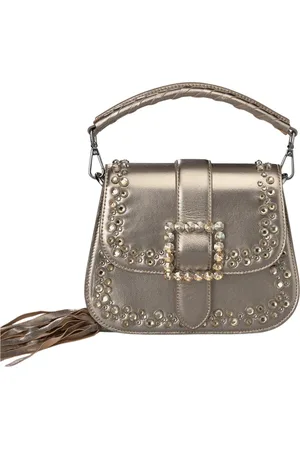 Alma en Pena Dames, Tassen, Bruin, Maat: ONE Size Leer