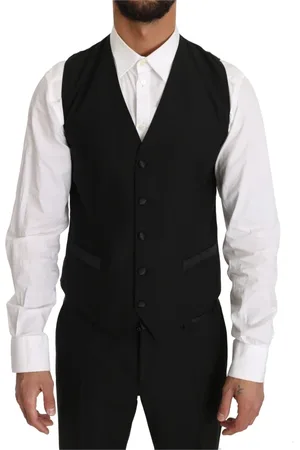 Dolce & Gabbana Heren, Pakken, Zwart, Maat: M Wol
