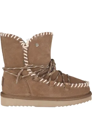 Warmbat Dames, Schoenen, Bruin, Maat: 36 EU Suède