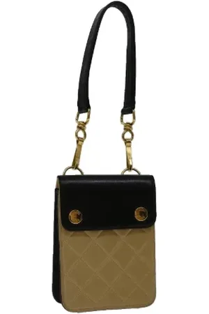 CHANEL Dames, Pre-owned, , Maat: ONE Size Leer