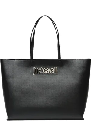 Roberto Cavalli Dames, Tassen, Zwart, Maat: ONE Size Leer