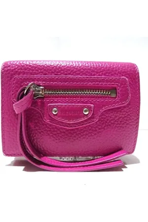 Balenciaga Dames, Pre-owned, Roze, Maat: ONE Size Leer