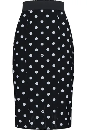 Dolce & Gabbana Dames, Rokken, Zwart, Maat: S Polyamide