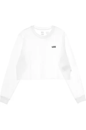 Vans Dames, Tops, Wit, Maat: L Katoen