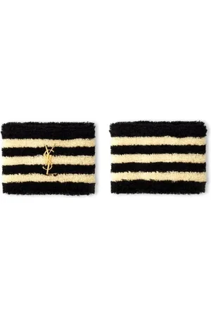Saint Laurent Dames, Accessoires, Zwart, Maat: M Katoen