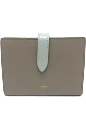 Céline Dames, Pre-owned, Grijs, Maat: ONE Size Leer