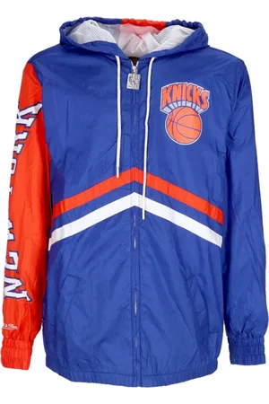 Mitchell & Ness Heren, Jassen, Blauw, Maat: XL Zijde