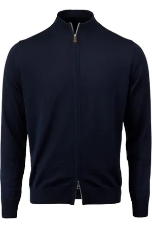 Stenströms Heren, Sweatshirts & Hoodies, Blauw, Maat: L Wol