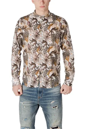 GIANNI LUPO Heren, Overhemden, Veelkleurig, Maat: XL Katoen