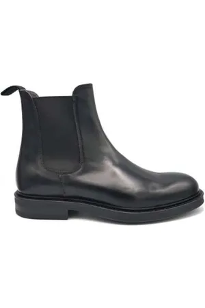 Green george Heren, Schoenen, Zwart, Maat: 43 EU Leer