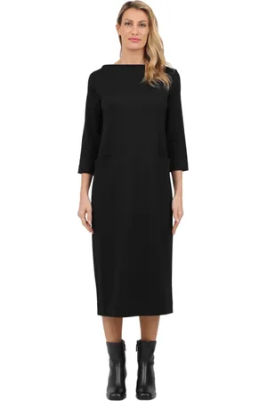 ALPHA STUDIO Dames, Jurken, Zwart, Maat: L Viscose