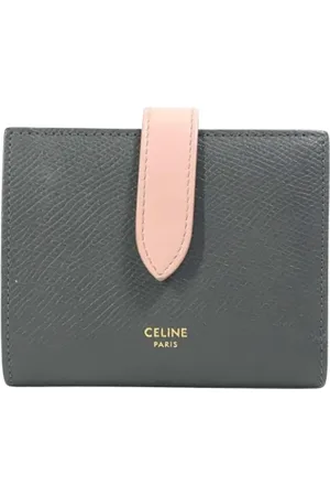 Céline Dames, Pre-owned, Grijs, Maat: ONE Size Leer