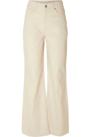 SELECTED Dames, Jeans, Wit, Maat: W32 Katoen