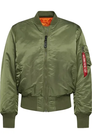 Alpha Industries Heren, Jassen, Groen, Maat: S Nylon