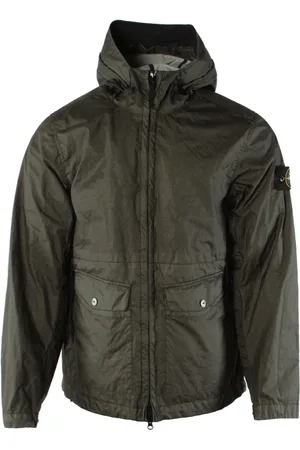 Stone Island Heren, Jassen, Groen, Maat: S Nylon