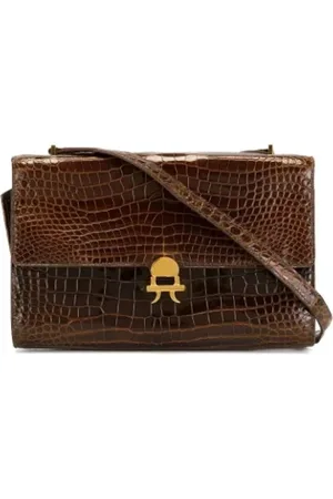 Hermès Dames, Pre-owned, Bruin, Maat: ONE Size Leer