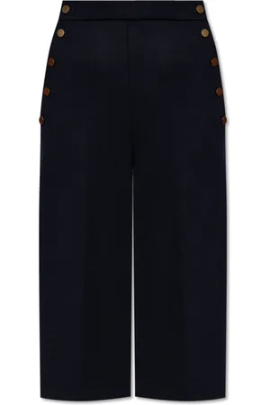 Max Mara Dames, Korte broeken, Blauw, Maat: XS Wol