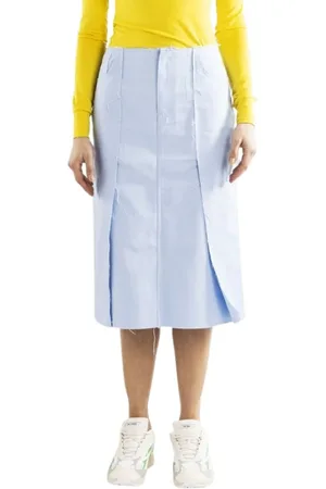 RAF SIMONS Dames, Rokken, Blauw, Maat: S Katoen