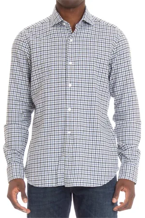 BARBA Heren, Overhemden, Veelkleurig, Maat: 2XL Katoen