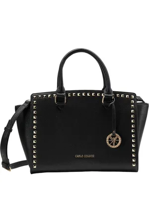 Carlo Colucci Dames, Tassen, Zwart, Maat: ONE Size