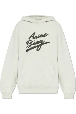 ANINE BING Dames, Sweatshirts & Hoodies, Grijs, Maat: M Katoen