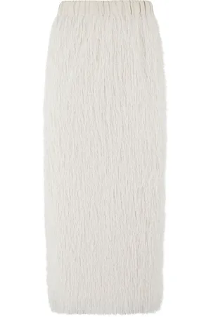 ALYSI Dames, Rokken, Wit, Maat: XS