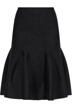 Alaïa Dames, Rokken, Grijs, Maat: S Wol