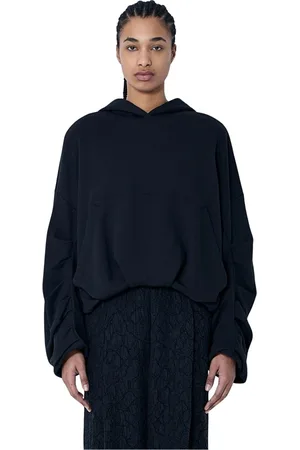 DRIES VAN NOTEN Dames, Sweatshirts & Hoodies, Zwart, Maat: S Katoen