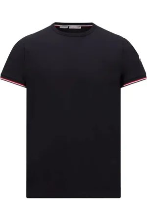 Moncler Heren, Tops, Blauw, Maat: 2XL Katoen