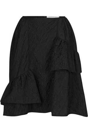 Cecilie Bahnsen Dames, Rokken, Zwart, Maat: 2XS