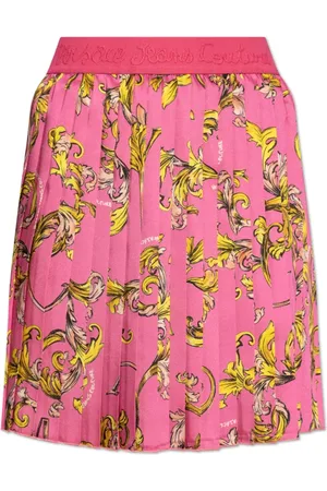 VERSACE Dames, Rokken, Roze, Maat: XS Poliester