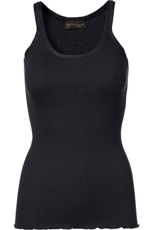 Rosemunde Dames, Tops, Blauw, Maat: L Zijde