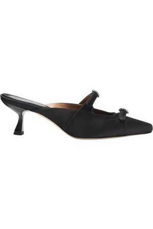 Scarosso Dames, Schoenen, Zwart, Maat: 37 1/2 EU Satijn