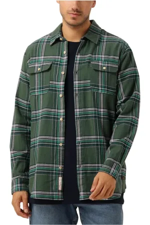 Scotch&Soda Heren, Jassen, Groen, Maat: S Flanel