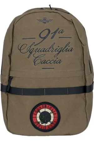 Aeronautica Militare Unisex, Tassen, Groen, Maat: ONE Size Katoen