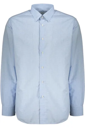 BRIONI Heren, Overhemden, Blauw, Maat: XL Katoen