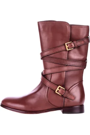 Ralph Lauren Dames, Schoenen, Bruin, Maat: 38 EU Leer
