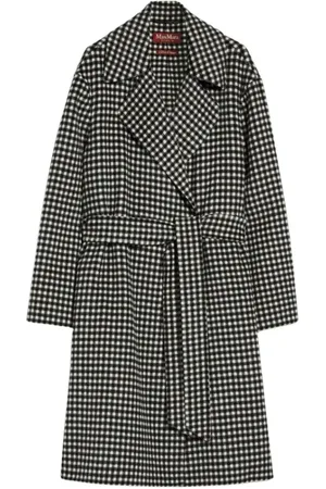 Max Mara Dames, Mantels, Zwart, Maat: XS Wol