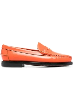 SEBAGO Dames, Schoenen, Oranje, Maat: 40 EU Leer