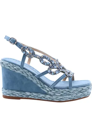 Alma en Pena Dames, Schoenen, Blauw, Maat: 40 EU