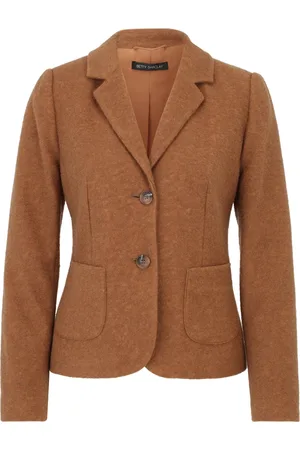 Betty Barclay Dames, Jassen, Bruin, Maat: 4XL Wol