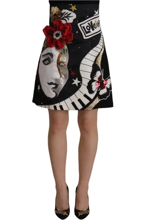Dolce & Gabbana Dames, Rokken, Veelkleurig, Maat: 3XS