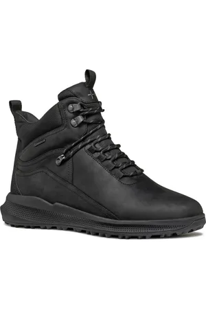 Geox Heren, Schoenen, Zwart, Maat: 43 EU Leer