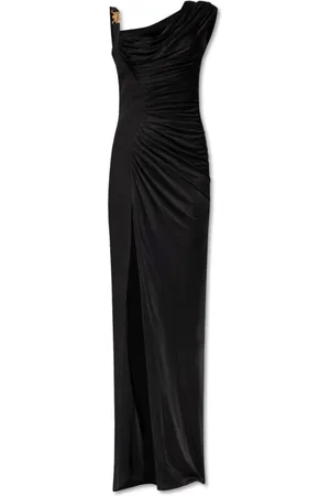 VERSACE Dames, Jurken, Zwart, Maat: 2XS