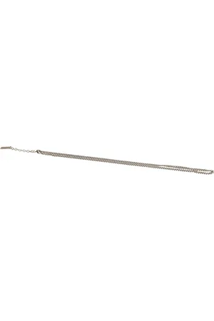 Saint Laurent Heren, Accessoires, Grijs, Maat: M