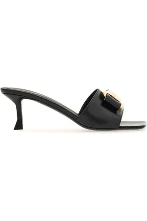 Salvatore Ferragamo Dames, Schoenen, Zwart, Maat: 36 1/2 EU Leer