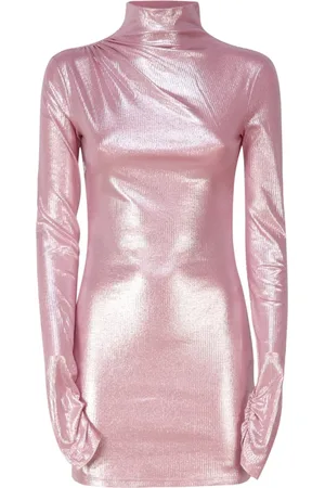 Andamane Dames, Jurken, Roze, Maat: XS Katoen