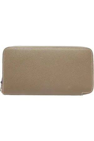 Hermès Dames, Pre-owned, Grijs, Maat: ONE Size Leer