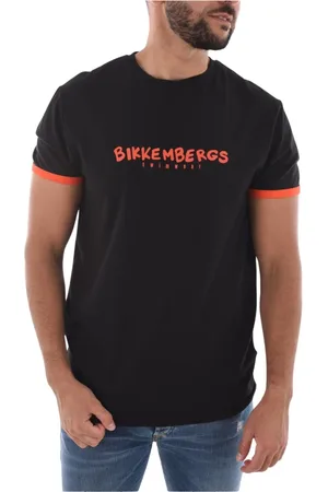 Bikkembergs Heren, Tops, Zwart, Maat: S Katoen